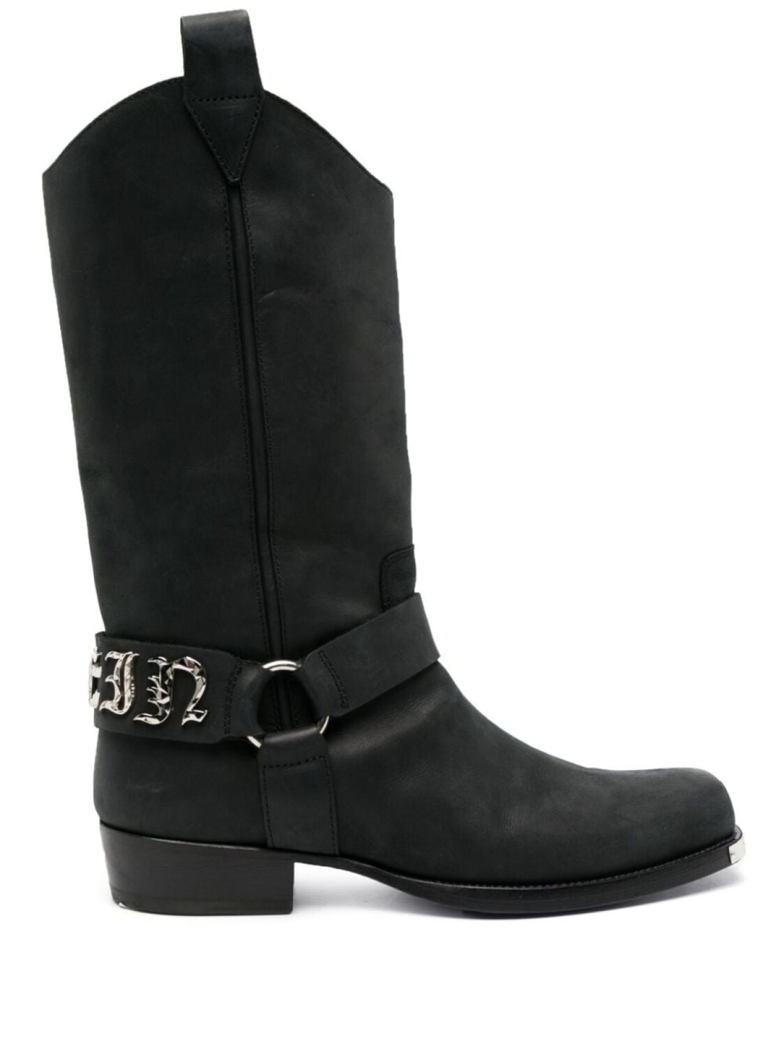 

Philipp Plein сапоги с логотипом, черный