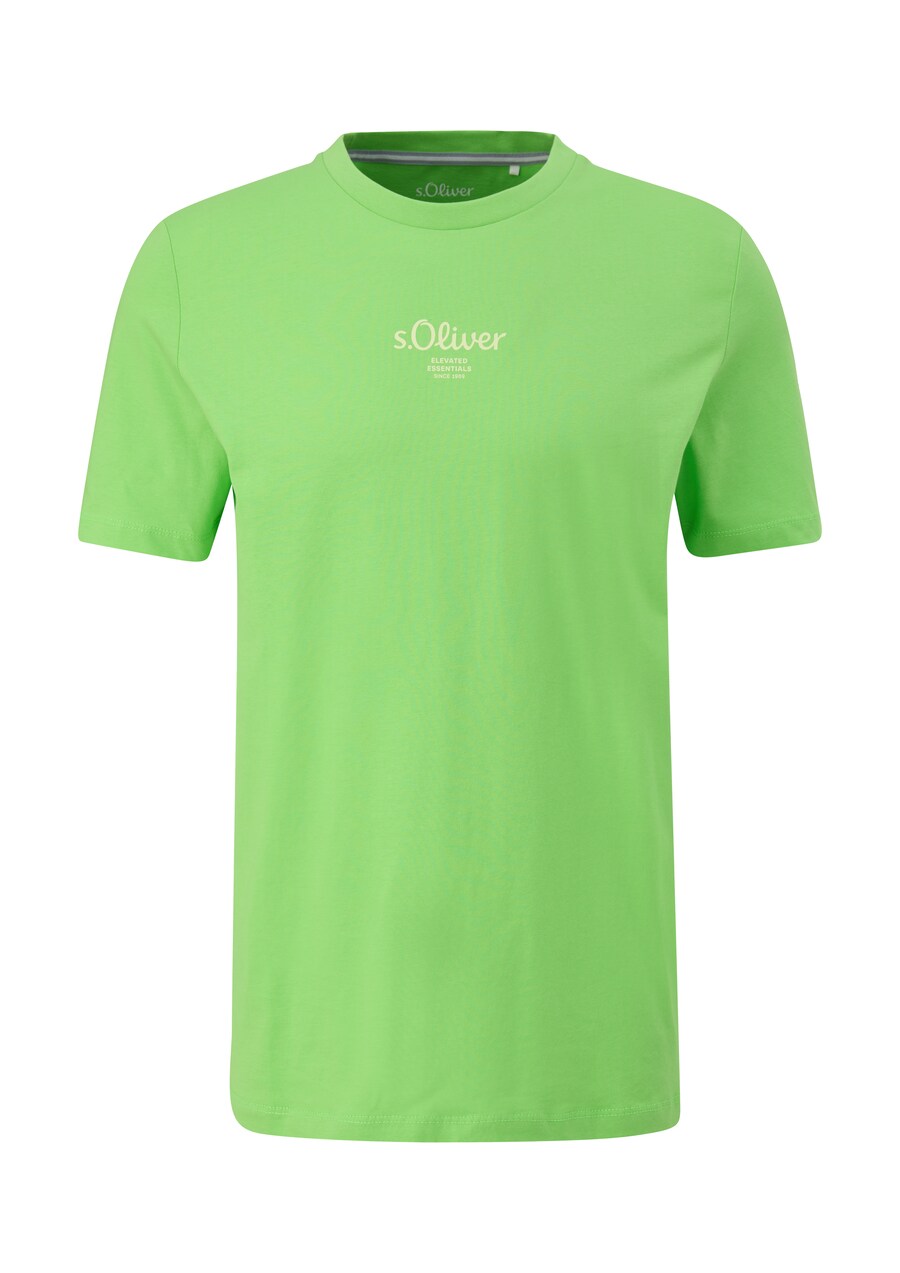 

Классическая футболка s.Oliver Shirt, лаймовый