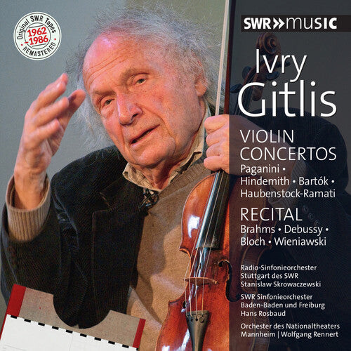 

CD диск Brahms / Gitlis / Stuttgart Radio Symphony Orch: Iivry Gitlis - Concertos & Recital