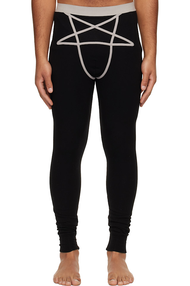 

Rick Owens Черные термолеггинсы Concordian