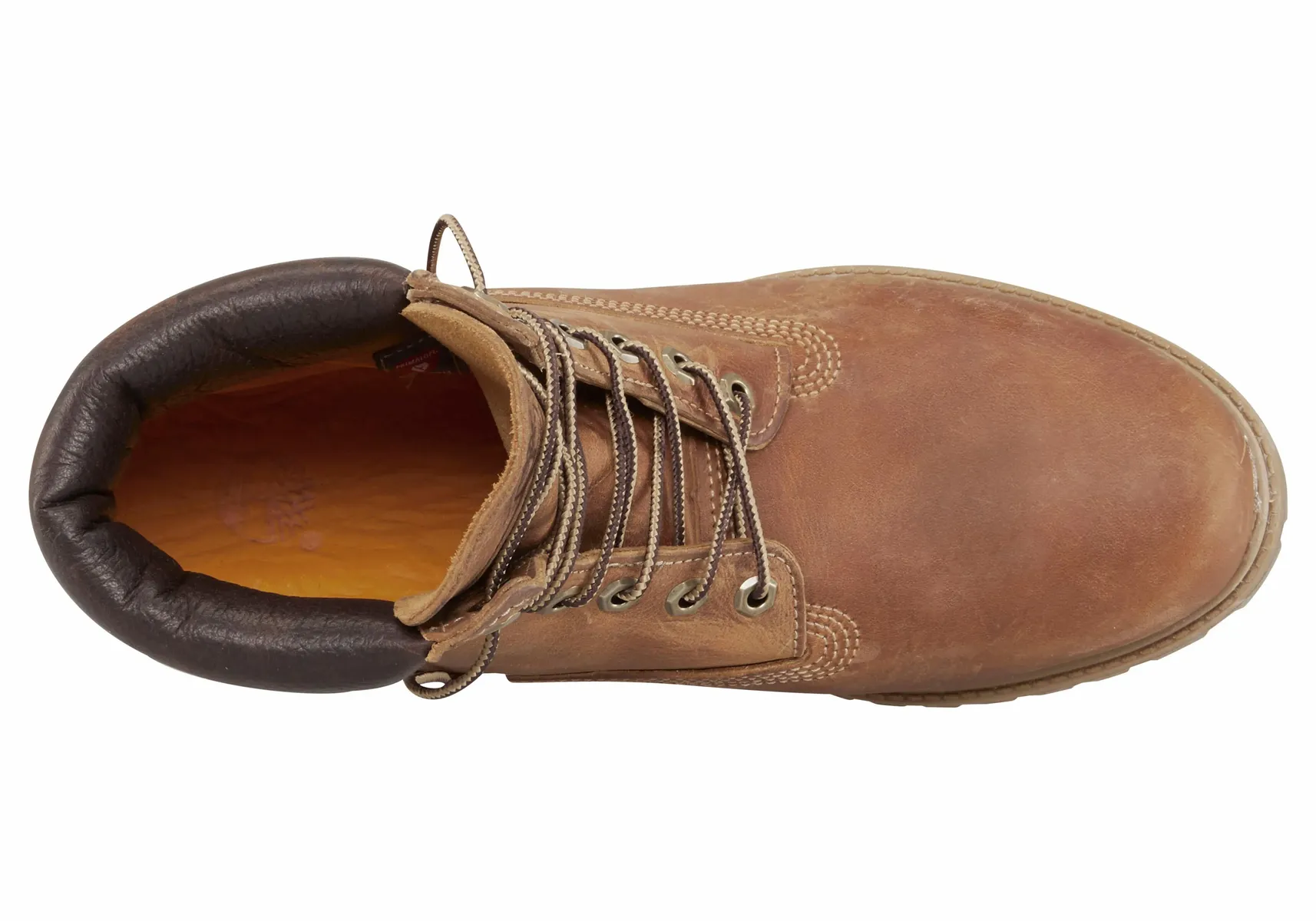 Мужские ботинки Timberland Heritage 6" Premium на шнуровке водонепроницаемые, коричневый — фото 4