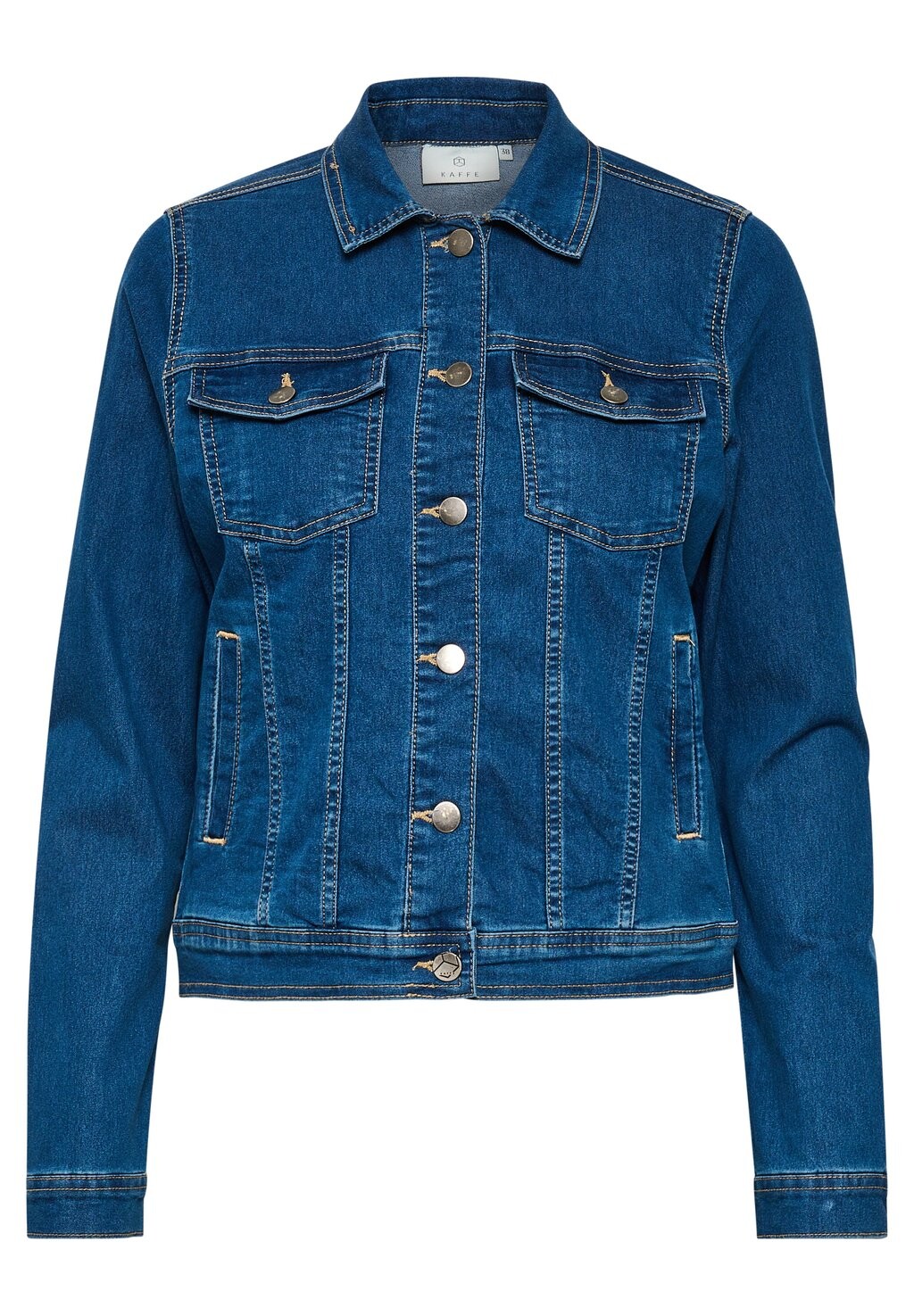 

Джинсовая куртка Kaffe KAVICKY JEANS, цвет medium blue washed denim