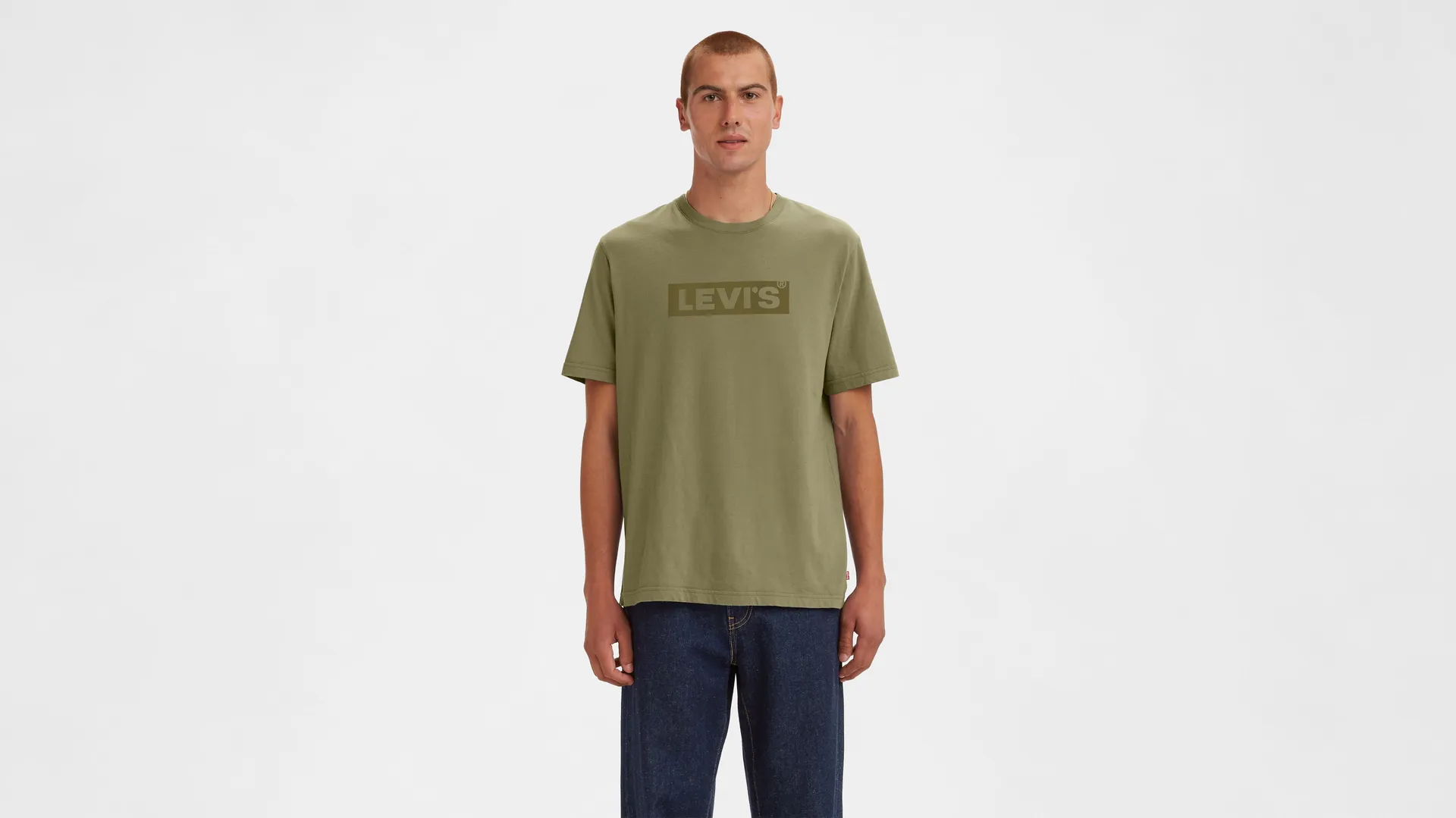 

Футболка свободного кроя с короткими рукавами Levi's, зеленый