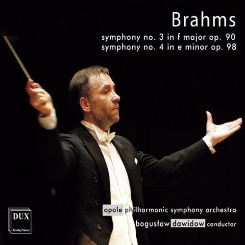 

CD диск Brahms / Opole Philharmonic Sym Orch / Dawidow: Symphony Nos 3 & 4