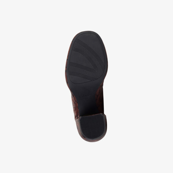 Кожаные лоферы на каблуке martine rose x clarks Clarks, коричневый — фото 4