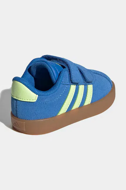 Кроссовки детские VL COURT 3.0 Adidas, синий — фото 3
