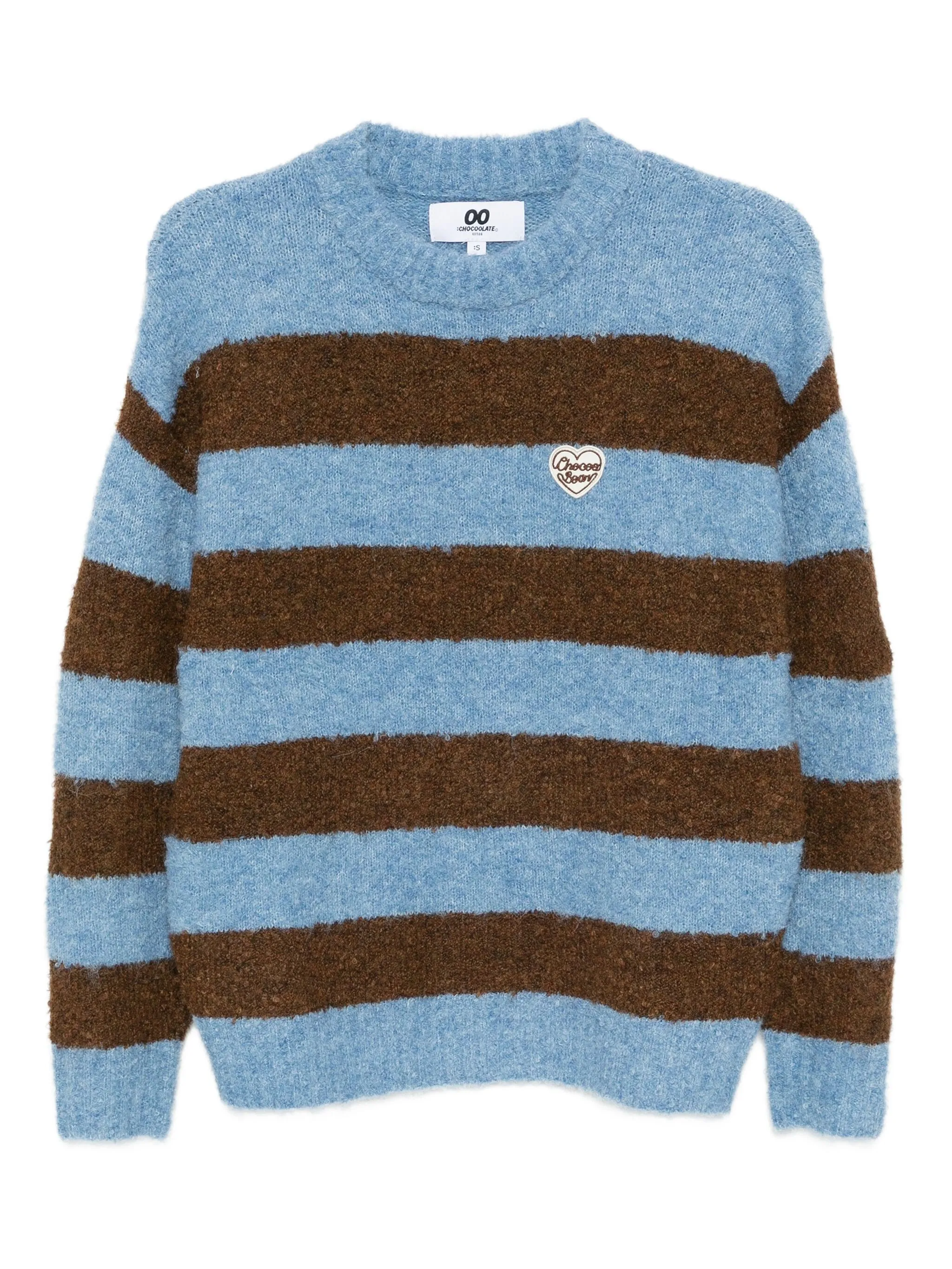 

Джемпер с нашивкой-логотипом Chocoolate, синий