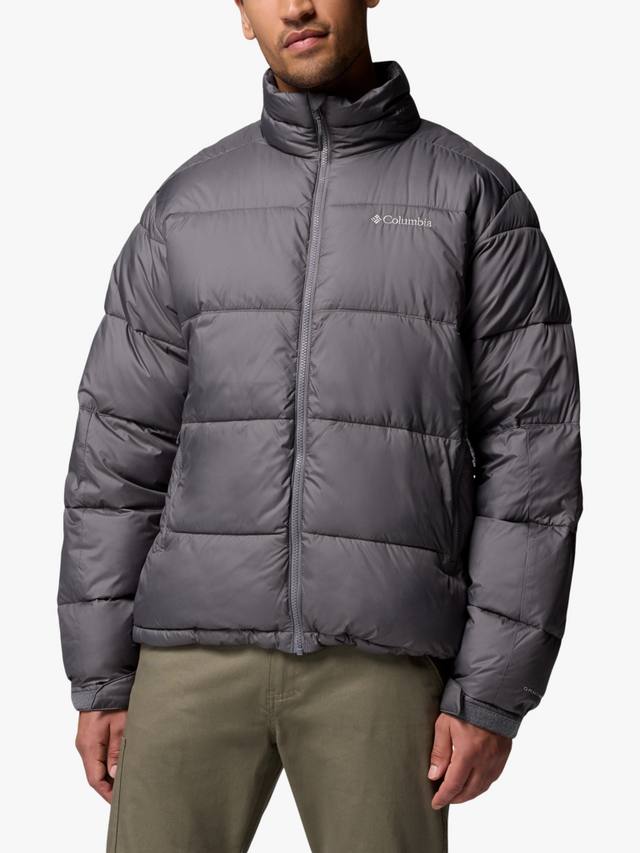 

Мужская утепленная куртка-пуховик Pike Lake II с капюшоном и водоотталкивающей пропиткой Columbia, City Grey