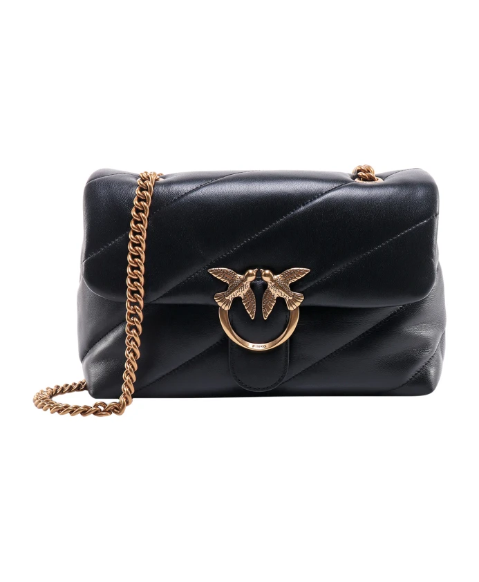

Сумка Love Birds Matelassé Pinko Women's Classic Love Puff, черный