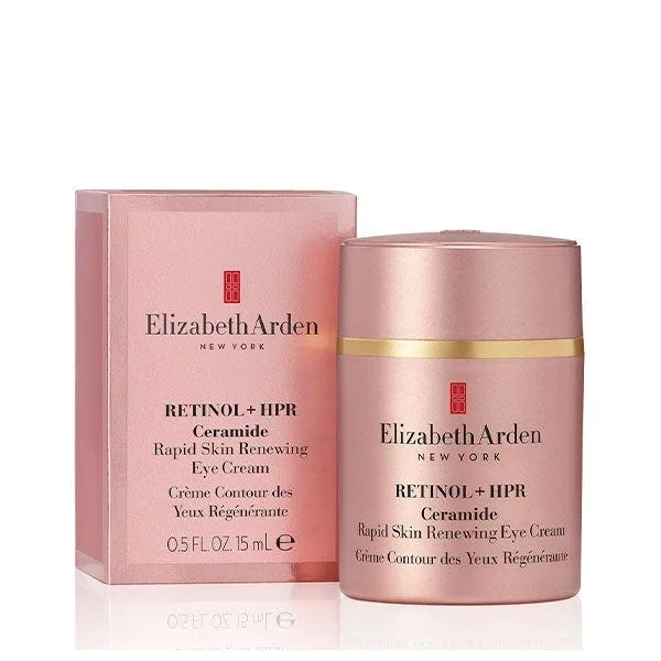 Крем для век Elizabeth Arden — Retinol + Hpr Ceramide Rapid Skin Renewing Eye Cream, 15 мл — фото 2