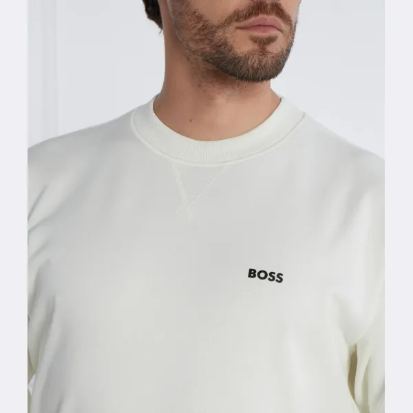 Толстовка из сетки wemetamesh стандартного кроя Boss, бежевый — фото 2
