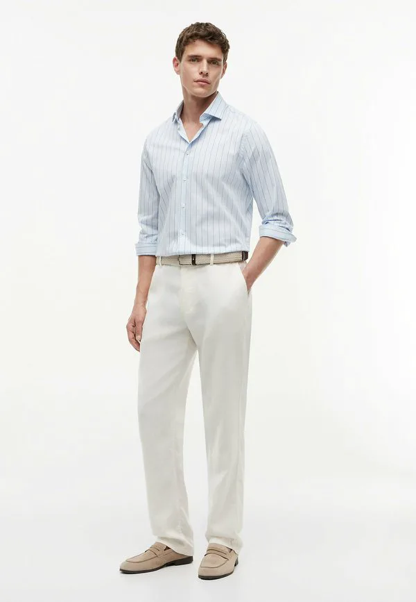 Рубашка в стиле smart casual с полосками Tommy Hilfiger, Sky Blue — фото 2