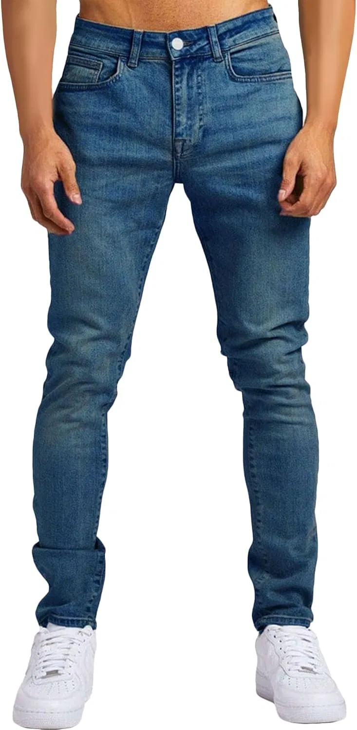 Джинсы классические Slim Fit, Dark Blue
