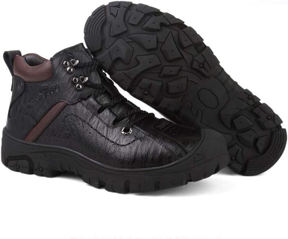 

Мужские туристические ботинки, осенне-зимние повседневные низкие ботинки, для города и бездорожья, коричневые - 39/UK 6.5/US 7 Jlfzc