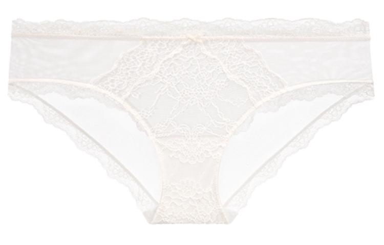 

Victoria's Secret Трусы женские, 1 упаковка, цвет: кокосовый, белый