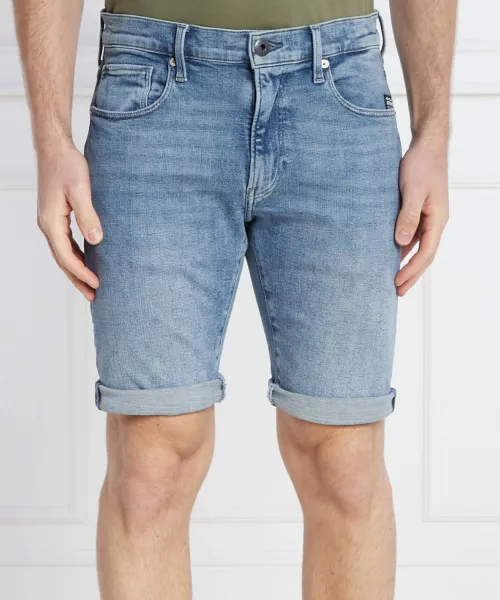 

Джинсовые шорты 3301 Slim fit G-Star Raw, синий