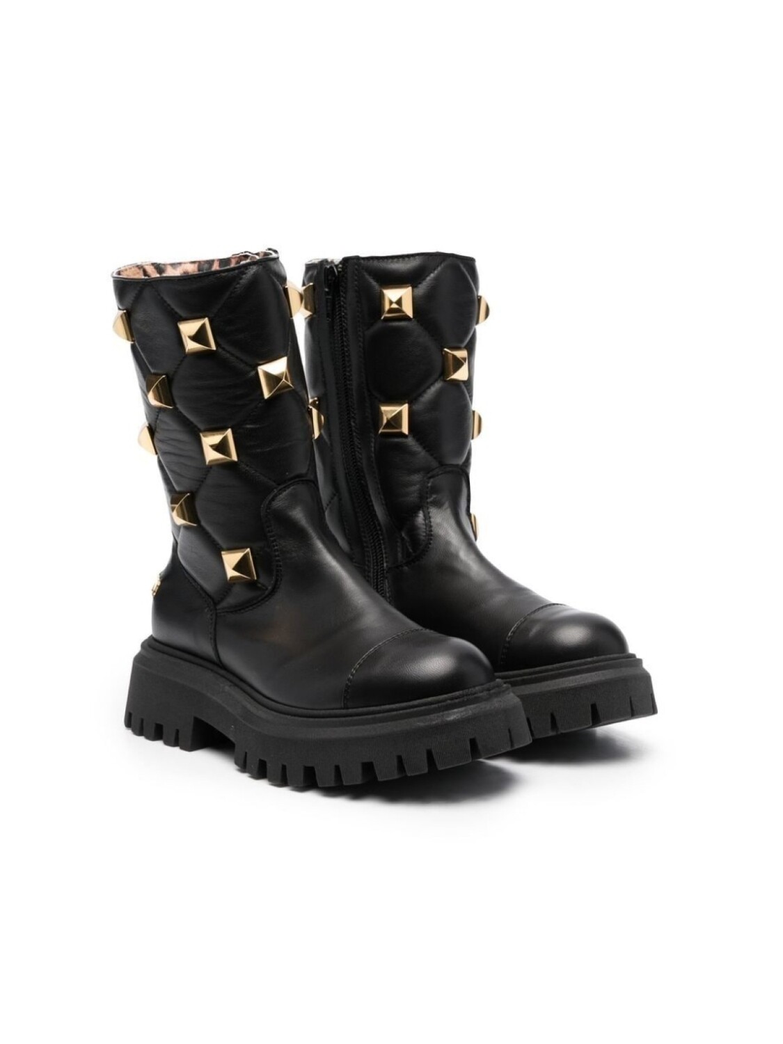 

Philipp Plein ботинки с заклепками, черный