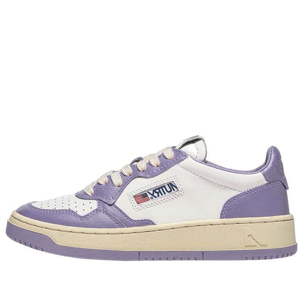 Кроссовки medalist low top bicolor 'white purple' Autry, белый