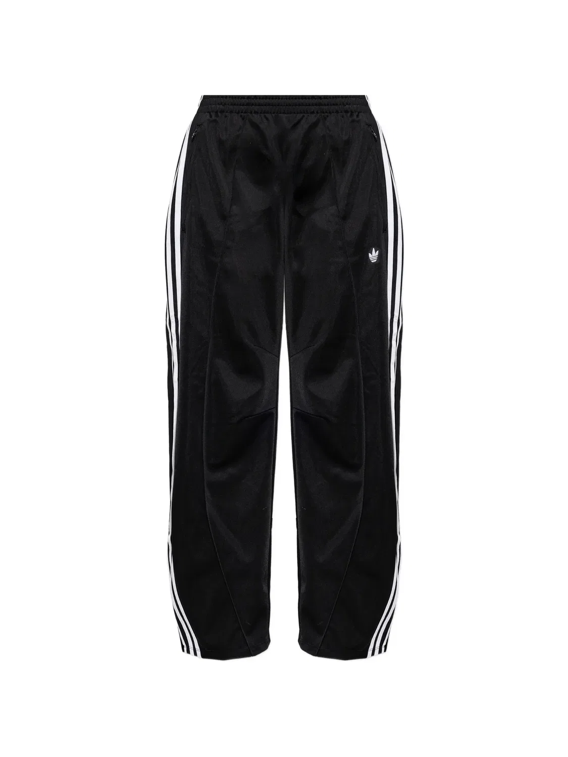 Трек-штаны Firebird с боковой полосой Adidas, черный