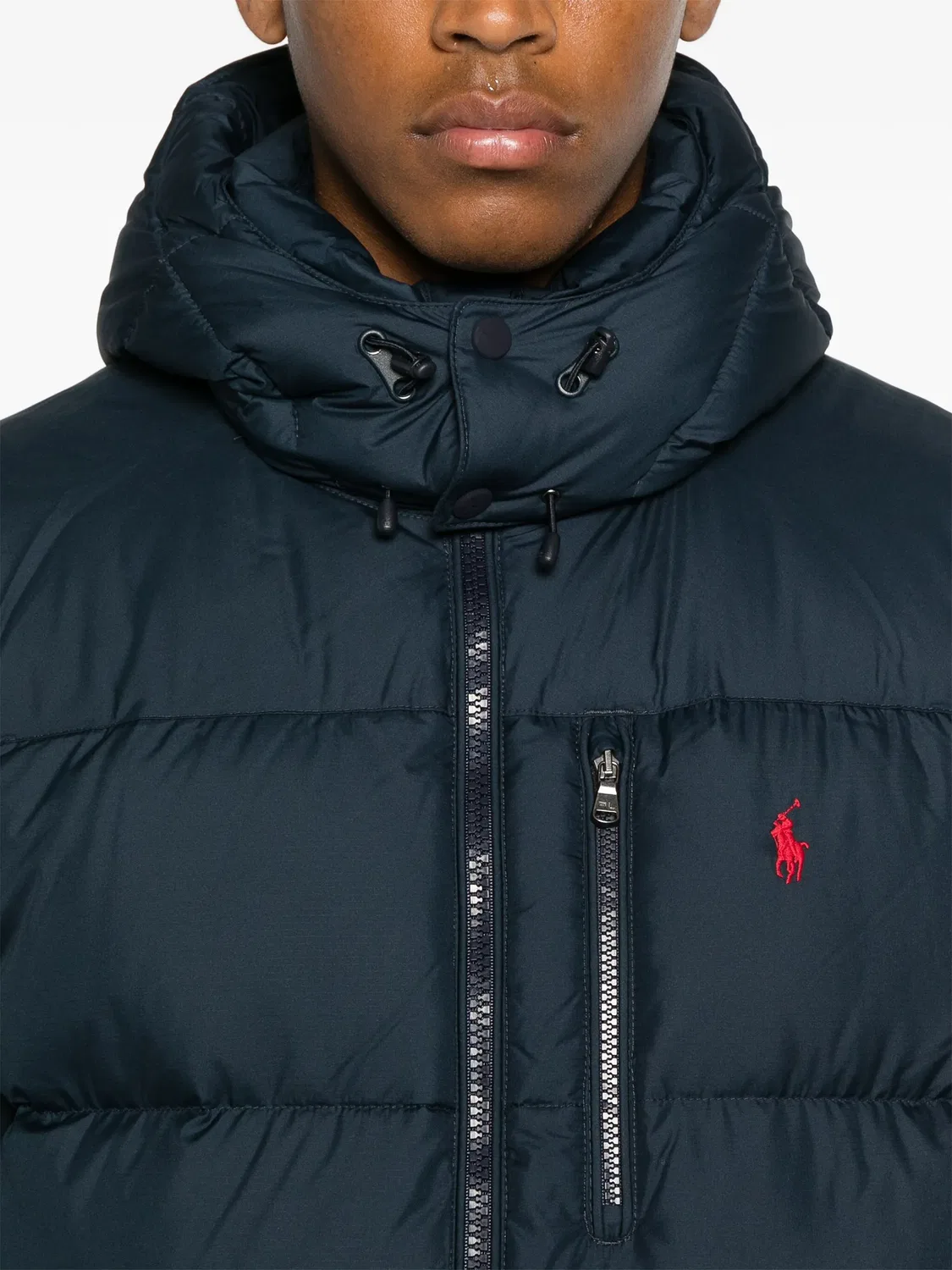 Куртка с подкладкой и капюшоном Polo Ralph Lauren, темно-синий — фото 2