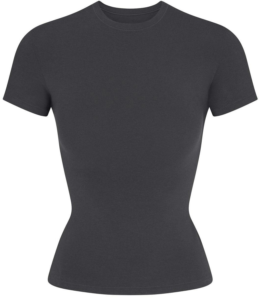 

Футболка Skims Cotton Jersey, черный