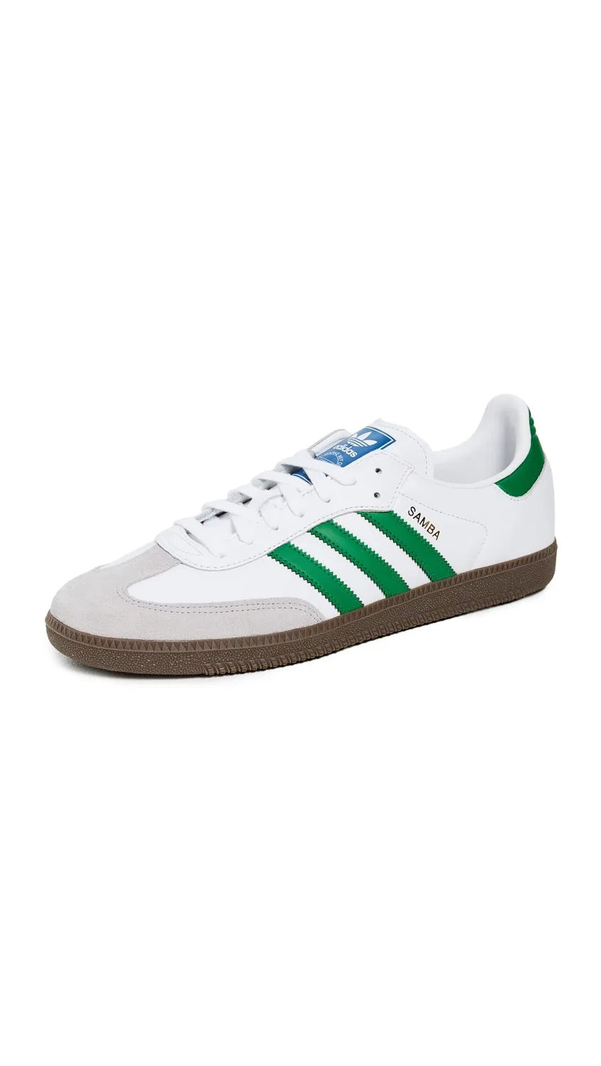 Детские кроссовки для мальчиков с принтом Samba Adidas, Footwear White Green Color Supplier