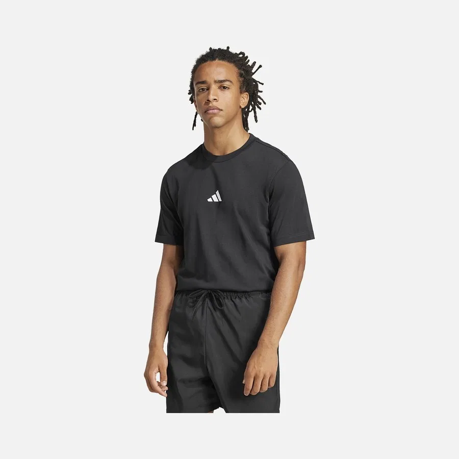 Футболка с длинным рукавом Sportswear Essentials Embroidered Small Logo adidas, Белый — фото 2