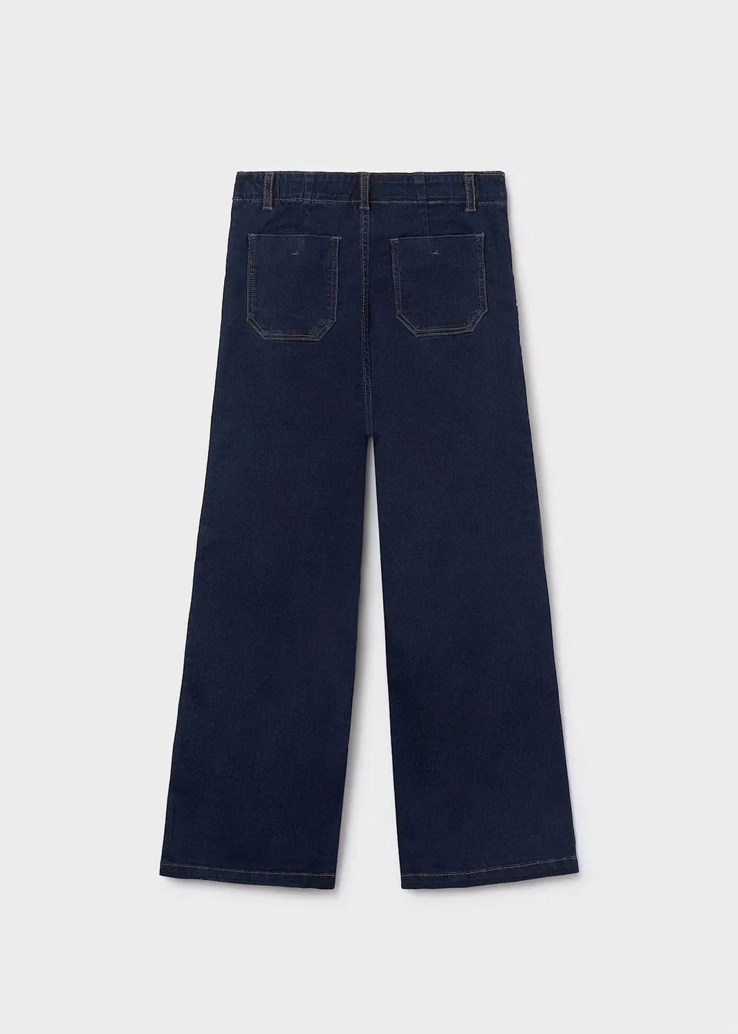 Детские джинсы-клеш для девочек с регулируемым поясом Sutton Mayoral, Denim — фото 2