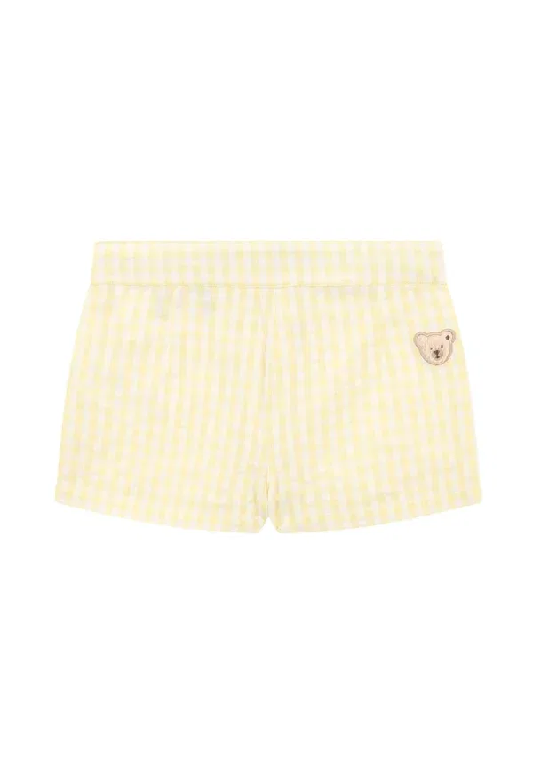 Шорты хлопковые Aloha verstellbarer bund - shorts Steiff, Wax Yellow, желтый — фото 2