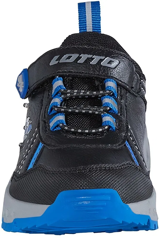 Кроссовки низкие детские Rekato Flashlight Shoes Lotto, черный — фото 3