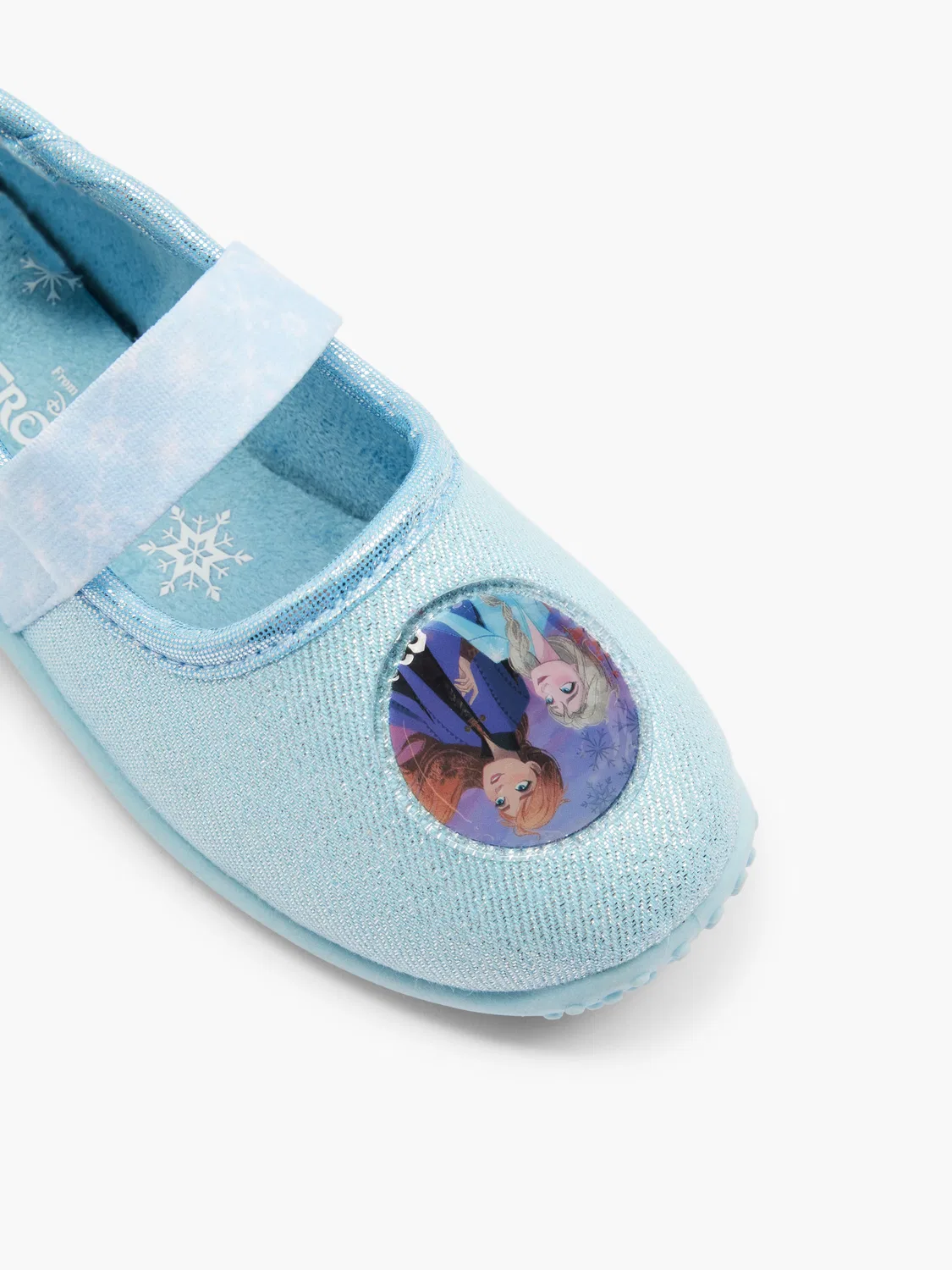 Детские закрытые тапочки Disney Frozen, синий — фото 2