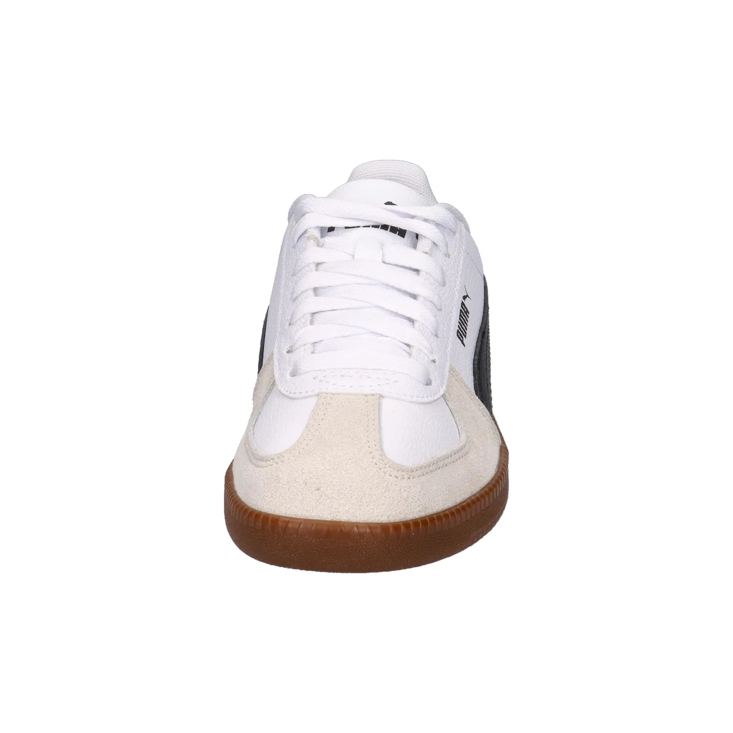 Детские кроссовки с замшевым верхом Puma Club LT Jr, Weiß Schwarz — фото 3