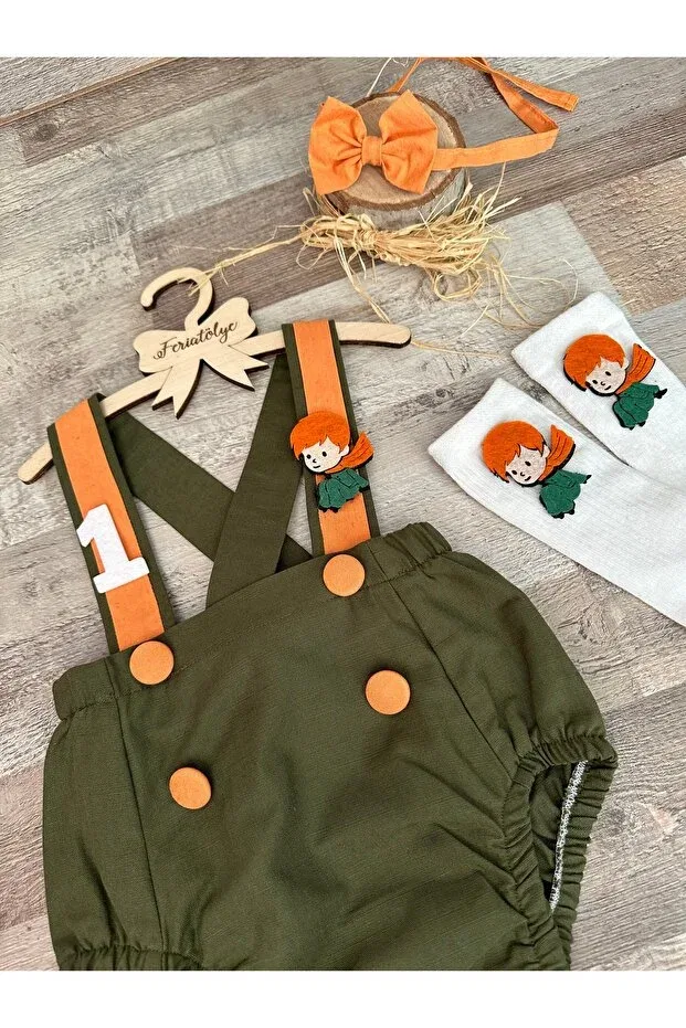 Детский комбинезон для мальчиков с принтом Little Prince Concept Feriatolye, Khaki