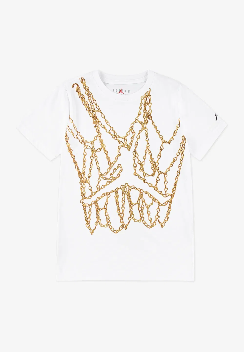Футболка унисекс с принтом от Brand Chain Crew Jordan, White — фото 3