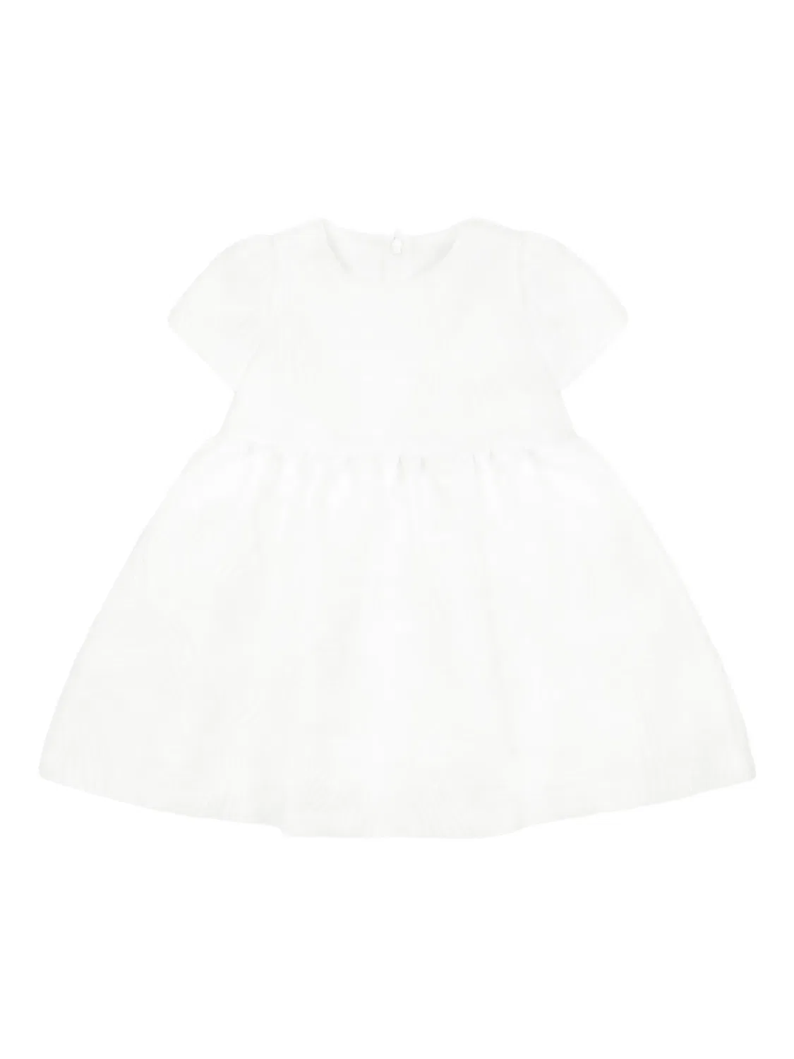 Платье с жаккардовым узором Simonetta, белый
