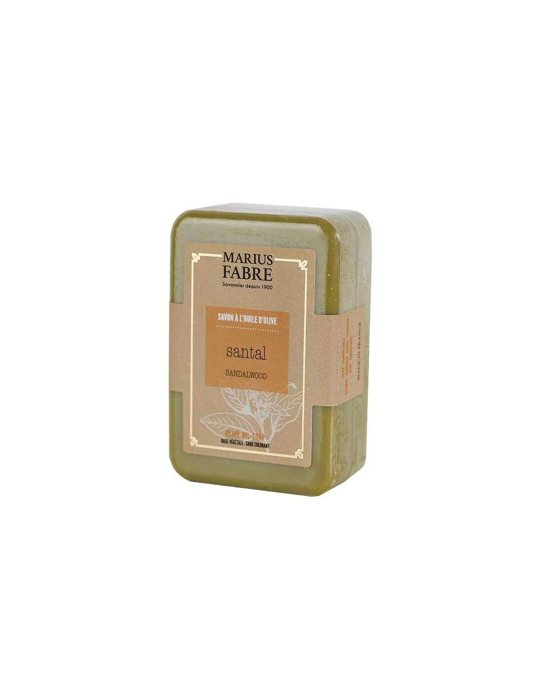 Твердое мыло Sandalwood, Marius Fabre, 250 г