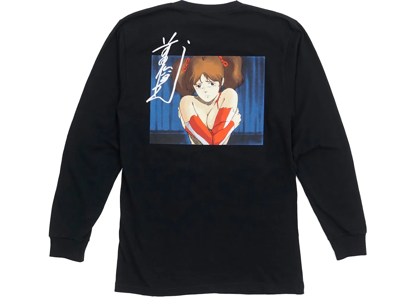 Мужская футболка с длинным рукавом Supreme Overfiend LS Tee, Black