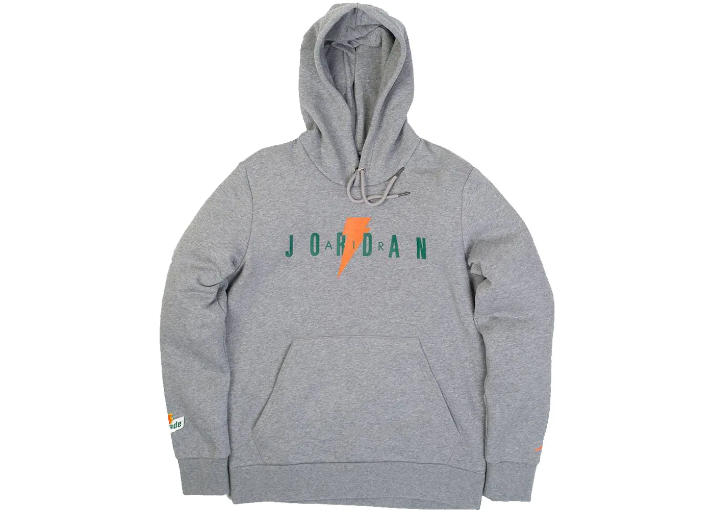 Мужской пуловер с капюшоном из флиса Jordan Sportswear Like Mike Fleece 3 Pullover Hoodie, Grey