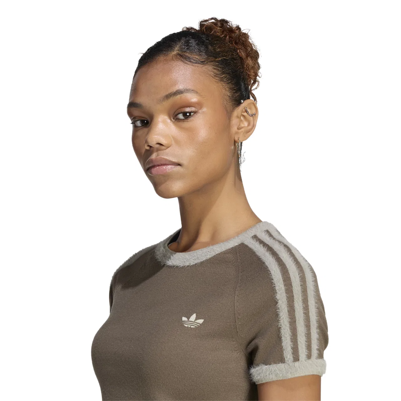 Женская вязаная футболка Originals Adidas, Branch/Silver Pebble — фото 3