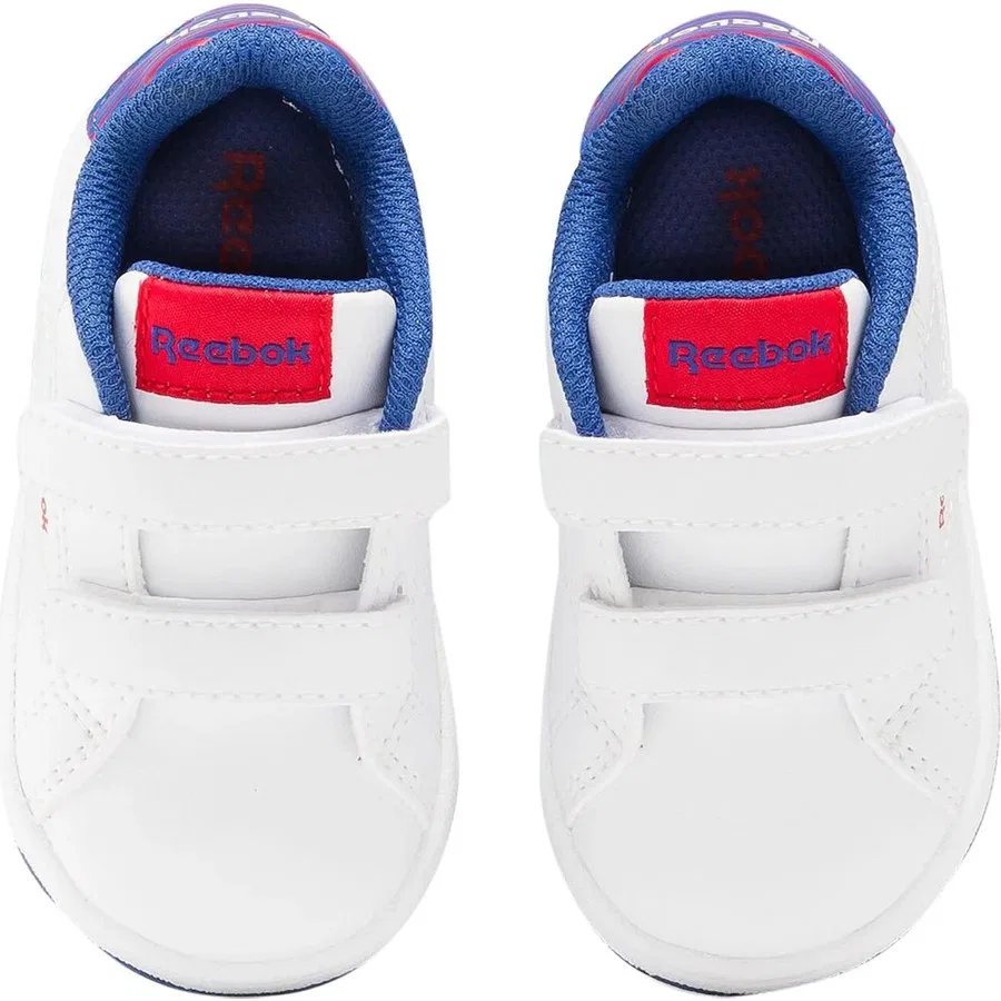 Детские кроссовки с липучками Rbk Royal Complete Cln 2.0 Reebok, Бело-синий — фото 4