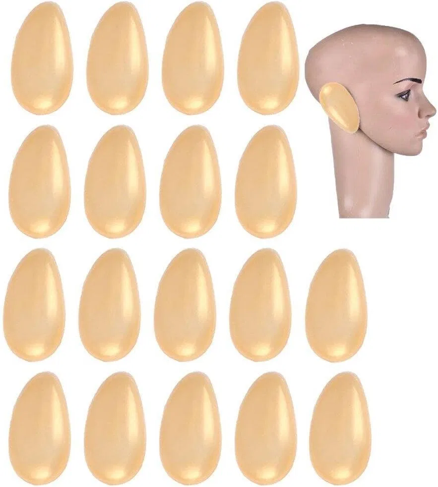 Шапочка для душаs for Hair Dye, Silicone Ear Covers 50 Pairs, Yellow Abbdbd
