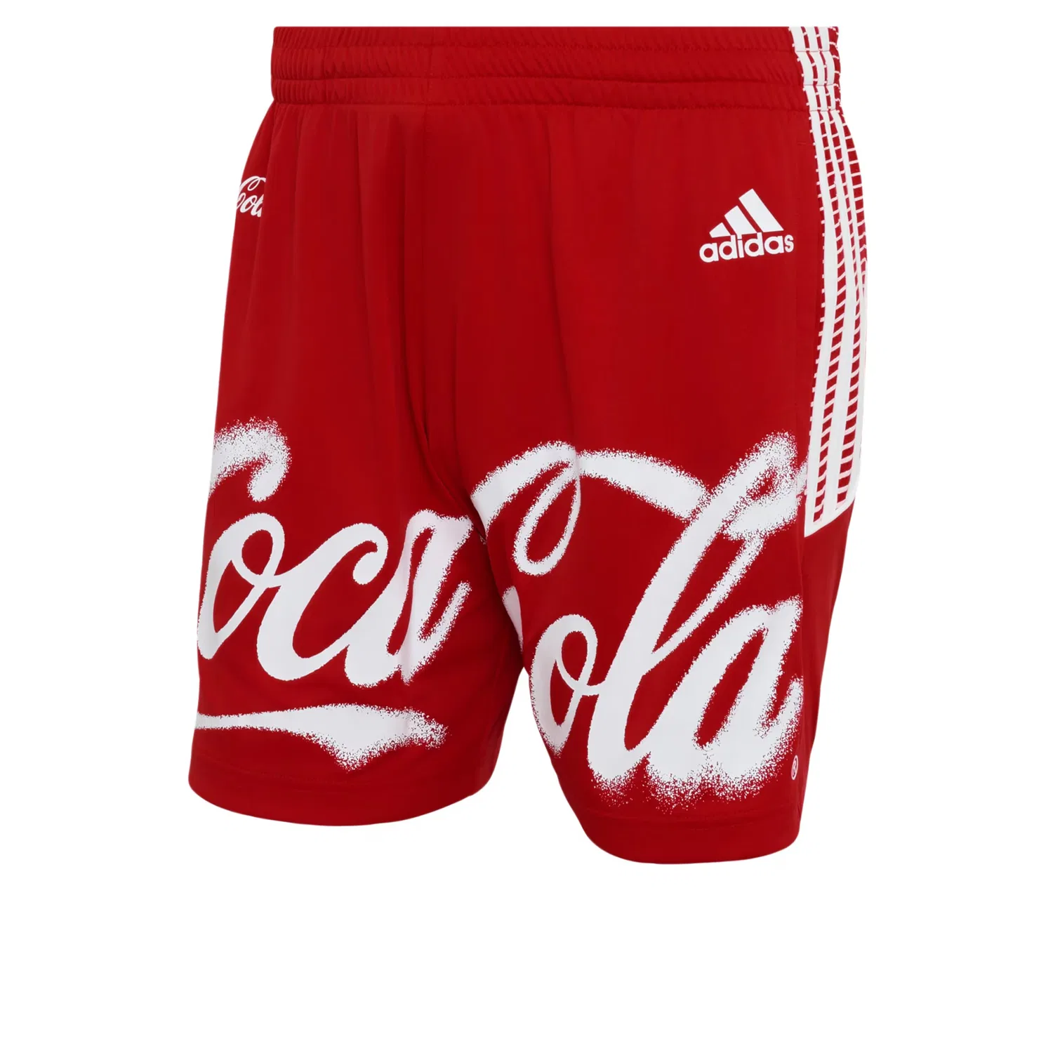 Шорты Adidas Originals Regular Pants Coca Cola красного цвета — фото 2