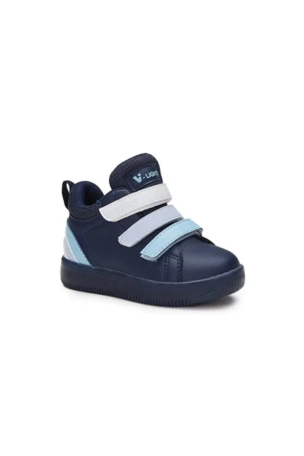 Детские ботинки для девочек с ортопедической подошвой Vicco, Navy Blue