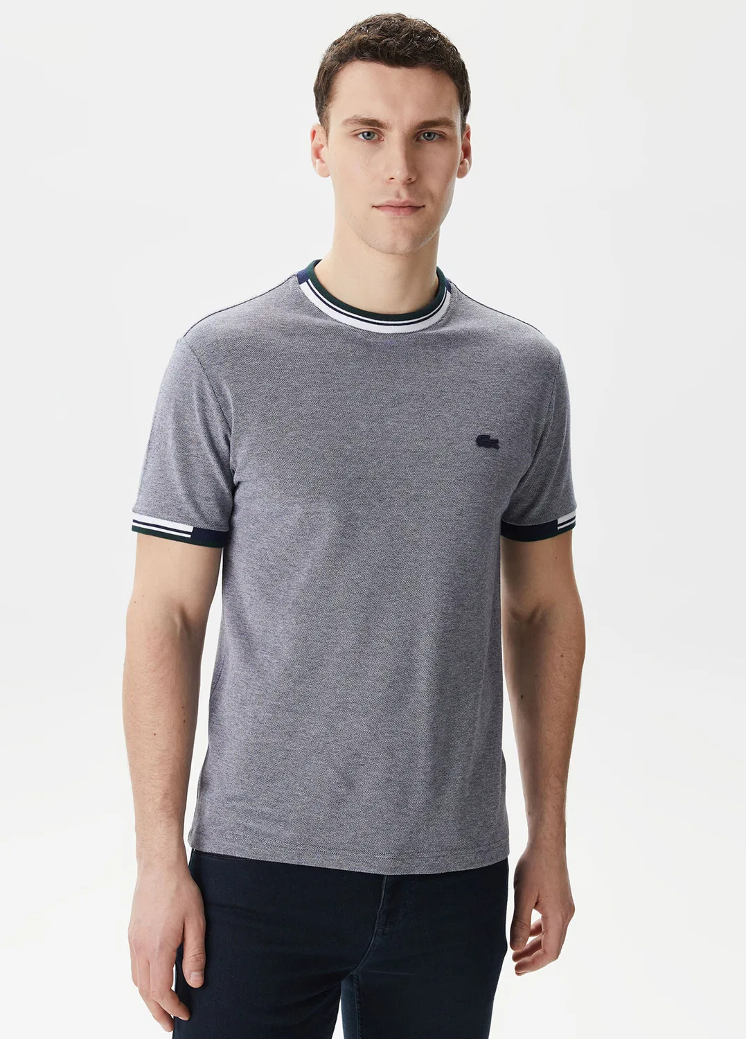 Футболка Lacoste Lacivert Regular Fit, черный