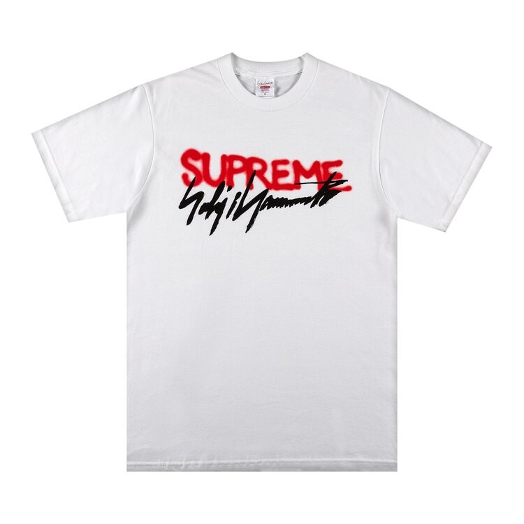 

Футболка Supreme x Yohji Yamamoto Logo Tee 'White', белый