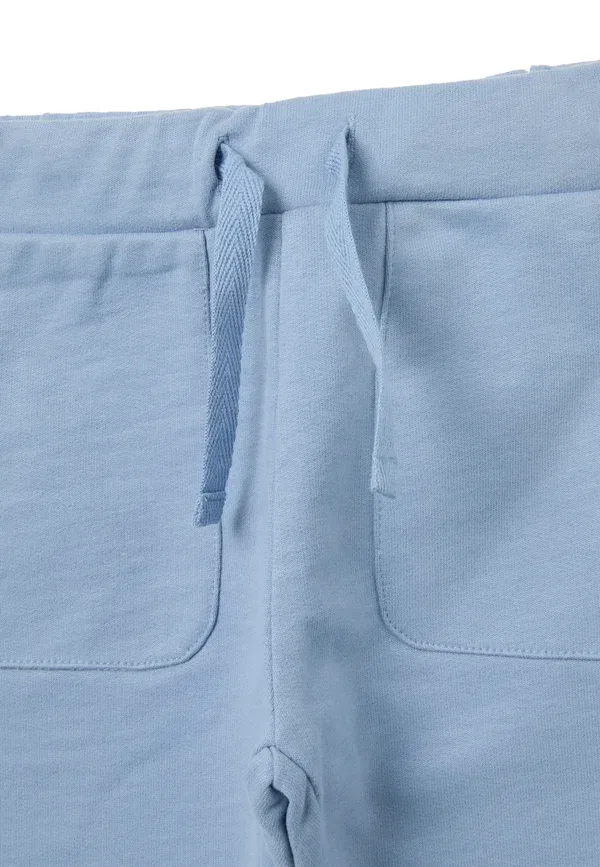 Комплект из кофты и брюк 100% хлопок Outfit with inscription set Ovs, soft blue, голубой — фото 4