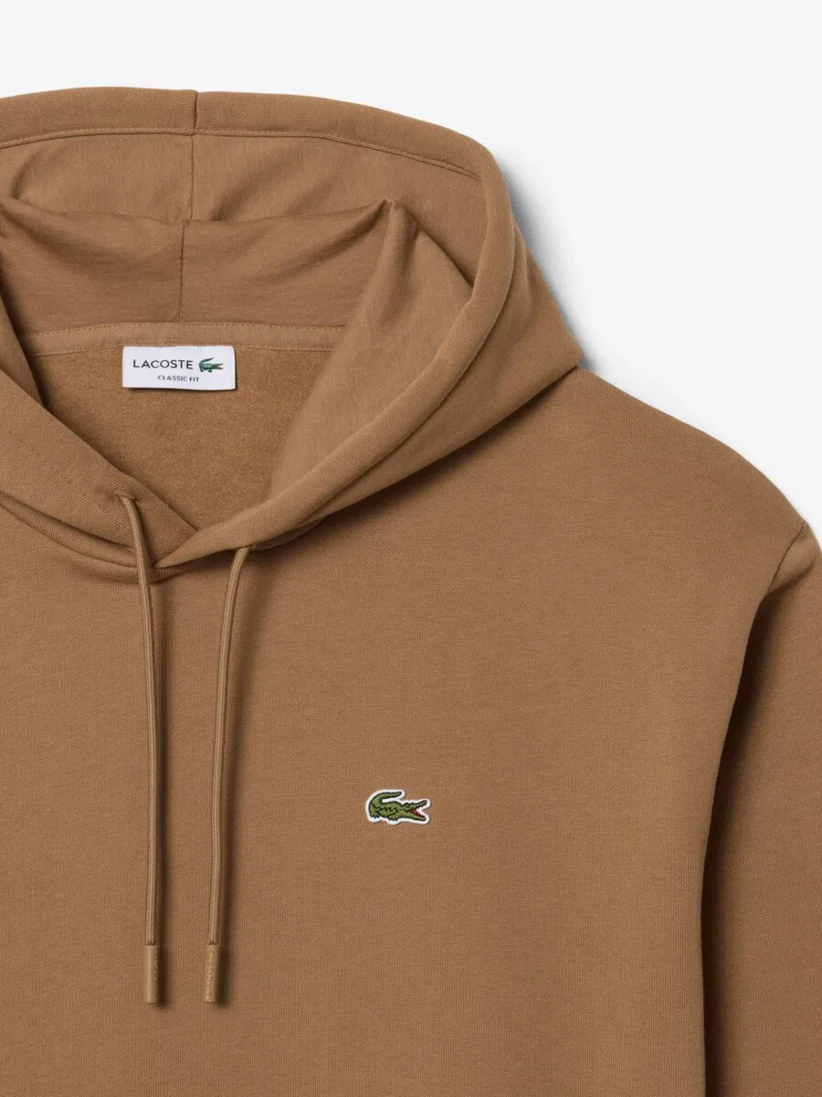 Толстовка LACOSTE коричневого цвета — фото 2