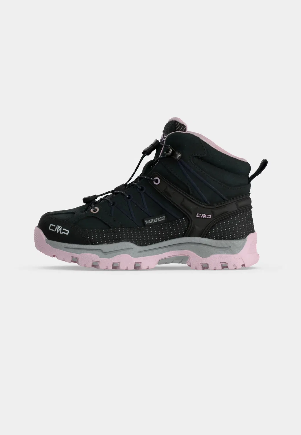 Детские походные ботинки Rigel Mid WP унисекс Cmp, Antracite/Soft Pink — фото 2