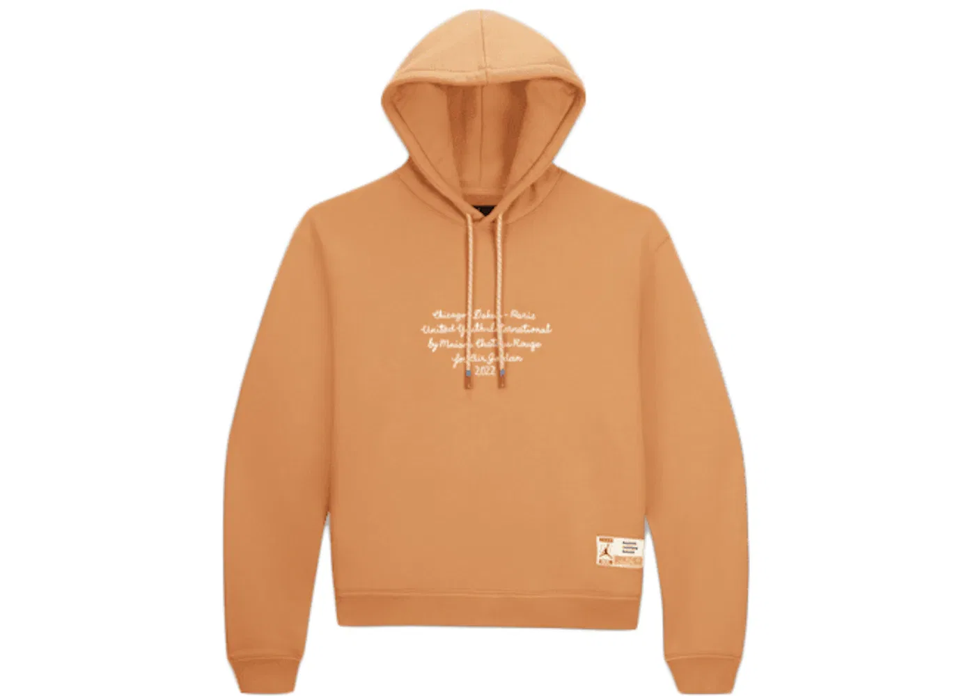 Мужская худи с принтом Jordan x Maison Chateau Rouge, Orange
