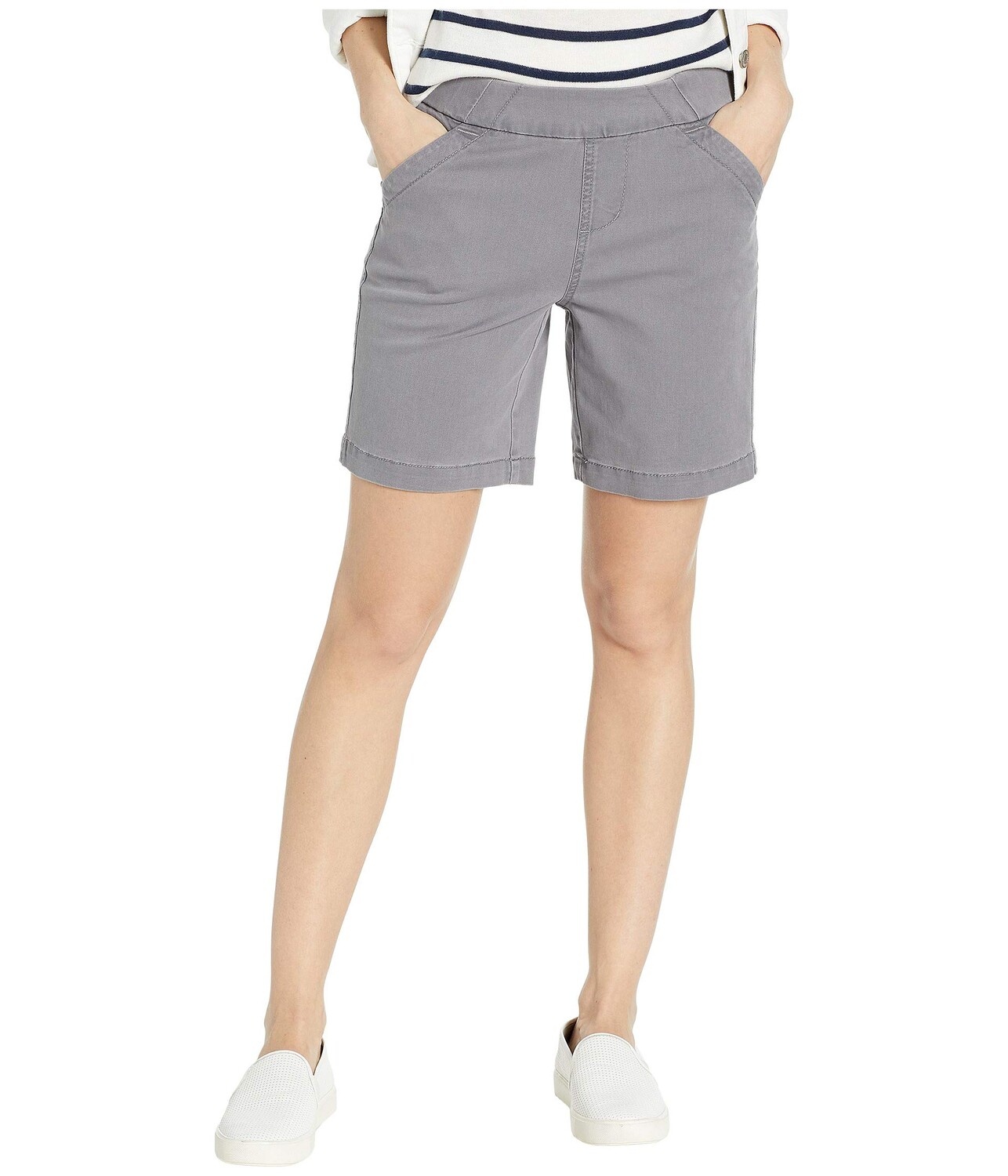 

Шорты Jag Jeans, 8" Gracie Pull-On Shorts in Twill
